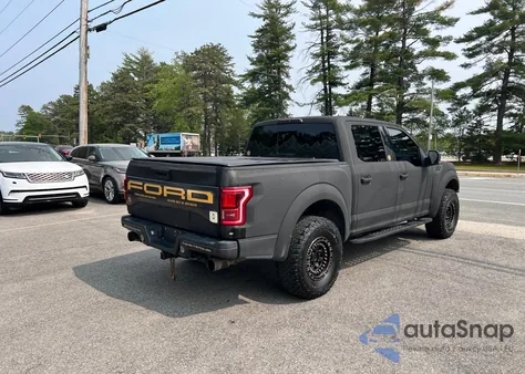 2017 Ford F150 Raptor from USA, damaged, VIN 1FTFW1RG3HFA51127